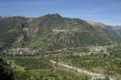 Vista de Plan, San Juan de Plan y Gistaín